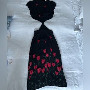 Reformation Cut Out Dress